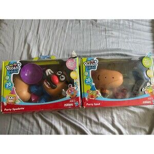 Hasbro Mr. Mrs. Potato Head Parts Accessories Party Spudette Spud ~50 Pieces